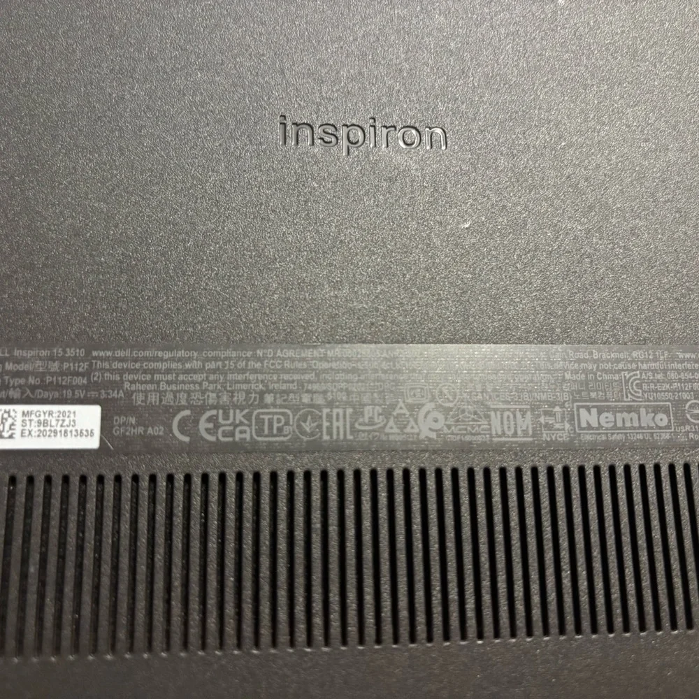 Dell Inspiron 15 3510 15.6